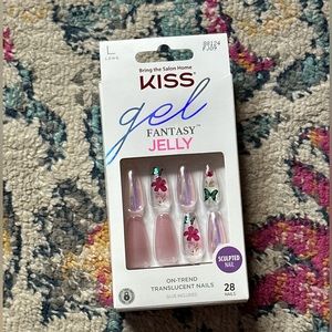 Kiss spring long fake coffin nails